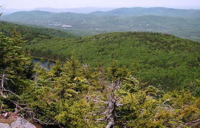 Haystack Pond from Haystack Mtn